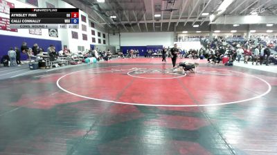 103 lbs Cons. Round 4 - Aynsley Fink, Ottawa University vs Calli Connally, Wayland Baptist University