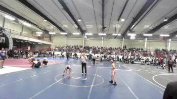 70 lbs 2nd Place - Isaac 'the Hammer' Ortega, Desert Dogs WC vs Brody Lance, Stout Wr Acd