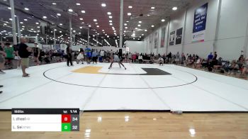 160 lbs Rr Rnd 6 - Ibrahim Dheel, Kraken Blue vs Lucas Sei, Shore Thing WC