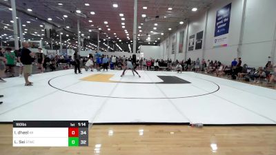 160 lbs Rr Rnd 6 - Ibrahim Dheel, Kraken Blue vs Lucas Sei, Shore Thing WC