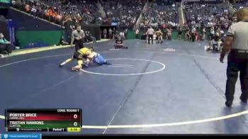4 lbs Cons. Round 1 - Tristan Hawkins, Clayton vs Porter Brice, Chapel Hill