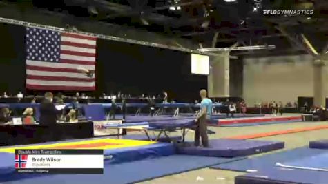 Brady Wilson - Double Mini Trampoline, Skywalkers - 2021 USA Gymnastics Championships