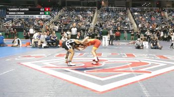 1A/2A 132 Quarterfinal - Garrett Carter, Lejeune vs Erris Crone, Mitchell