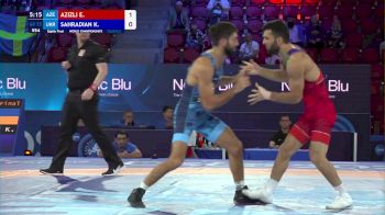 55 kg 1/8 Final - Eldaniz Azizli, Azerbaijan vs Koriun Sahradian, Ukraine