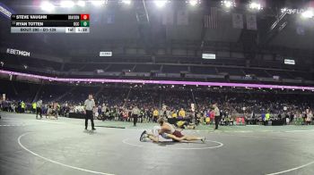 D1-126 lbs Semifinal - Steve Vaughn, Davison vs Ryan Totten, Detroit Catholic Central