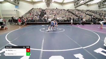 150-I lbs Round Of 16 - William Motley, Southside CT vs Devin Downes, Vougar's Honors Wrestling