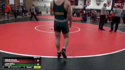 165 lbs Round 1 - Colin Falck, Cedar Rapids Kennedy vs Liam Noll, Muscatine