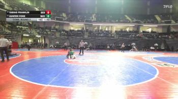 165-4A Cons. Round 2 - Gunter Fore, Ware County vs Tabias Franklin, Charles Drew
