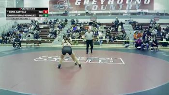 170 lbs Champ. Round 1 - Jennifer Cuevas Rodriguez, Ephrata (Girls) vs Sofia Castillo, Prosser (Girls)