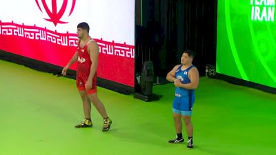 125 kg Rr Rnd 1 - Amirreza Masoumi Valadi, Iran vs Hiroto Ninomiya, Japan