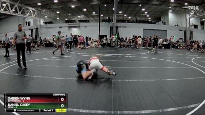 113 lbs Semis (4 Team) - Xaiden Wynn, Gettysburg vs Daniel Casey, LBWC