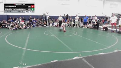 90 lbs 5th Place - Cj Dreshman, Heart Of A Lion vs Grayson VanValkenburg, Ares-MS