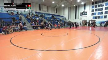 165 lbs Champ. Round 3 - Evan Andersen, Point Loma vs Michael Huerta, Valhalla