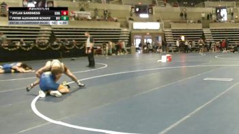 114 Championship Bracket Champ. Round 3 - Dylan Sandness, Bismarck Legacy vs Peter Alexander Schutz, Wayzata