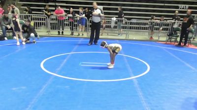 45 lbs Semifinal - Riley Johnson, Cja vs Josephina Lucas, All I See Is Gold Academy