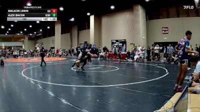 165 lbs Round 3 (4 Team) - Malachi Lewis, Rio Wrestling Club vs Alex Bacon, Gulf Coast WC