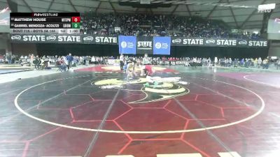 Boys 3A 144 lbs Cons. Round 4 - Gabriel Mendoza- Acoltzi, Liberty (Issaquah) vs Matthew House, Mt. Spokane