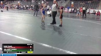 60 lbs Cons. Semi - Hais Thao, Team North Carolina vs Delaney Hardy, Team Nebraska