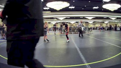 87 lbs Rr Rnd 1 - Greyson Ynfante, Bismarck Gorilla WC vs James Goff, Newport Harbor