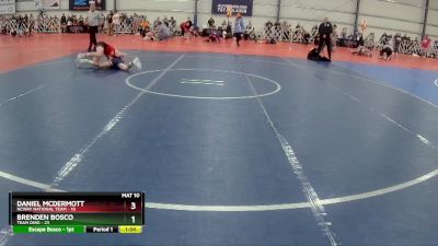 100 lbs Rd# 2 10:30am Friday - Brenden Bosco, Team Ohio vs Daniel McDermott, NCWAY National Team