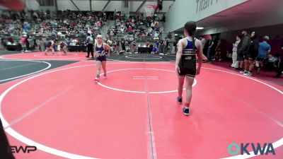83 lbs Rr Rnd 1 - Braelynn Forehand, Viking Wrestling Club vs Bryar Burch, Team Tulsa Wrestling Club