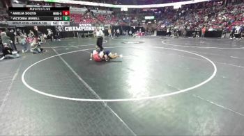 Girls 165 lbs Quarterfinal - Victoria Jewell, Nicolet-Girls vs Amelia Soltis, Mount Horeb/Barneveld-Girls