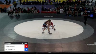 120 lbs Semis - Rocco Cassioppi, IL vs Weston Borgers, OH