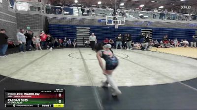 75/HWT 3rd Place Match - Raegan Sims, Internal Quest vs Penelope Wardlaw, Small Town Wrestling