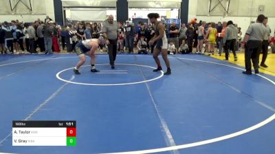 189 lbs Final - Abe Taylor, Kiski Area vs Vinny Gray, Kiski Area