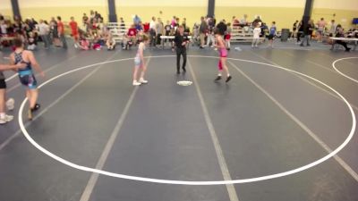 100 lbs Champ. Round 1 - Zolah Williams, MO vs Kali DeClercq, IL
