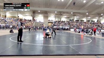 AA 157 lbs Cons. Semi - Evan (Dakota) Guffey, McMinn Co. High School vs Luke Athoe, Green Hill High School