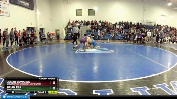 125 lbs Champ. Round 1 - Jonah Edwards, University Of Wisconsin-Whitewater vs Brian Rea, Harper College