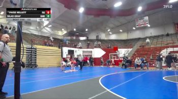 120 lbs 5th Place Match - Paige Nellett, Portage High School vs Silas Graf, Northview