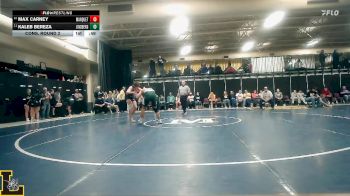 175 lbs Cons. Round 2 - KALEB BEREZA, Lindbergh vs Max Carney, Marquette