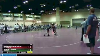 152 lbs Round 9 (10 Team) - Saraphina Blackmon, STL Green vs Kendal Tucker, Montana