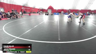 190 lbs Quarters & Wb (16 Team) - Caleb Miller, Waunakee vs Jayce Strampe, Reedsburg