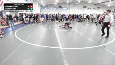 C-114 lbs Round Of 32 - Landon Williams, OH vs Sawyer Bond, WV