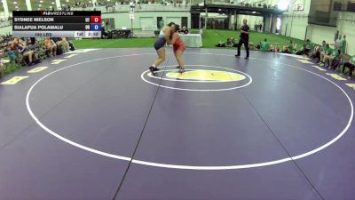 190 lbs Sydnee Nielson, Utah vs Sialafua Polamalu, Oregon