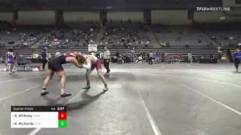 285 lbs Quarterfinal - Shane Whitney, Camden County vs Kyle Richards, Clackamas