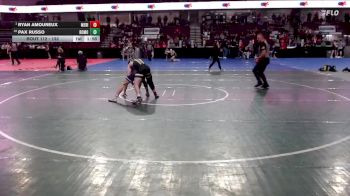 132 lbs Champ. Round 2 - Ryan Amoureux, Meridian vs Pax Russo, Rocky Mountain