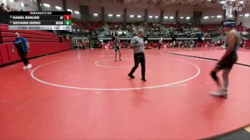150 lbs Cons. Round 1 - Daniel Burling, Grand Prairie vs Giovanni Isidro, Wolfforth Frenship