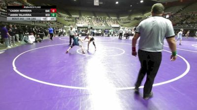 108 lbs 5th Place - Caden Herrera, Bakersfield vs Aiden Talavera, Reedley