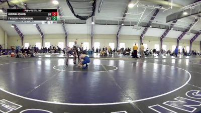 125 lbs Semifinal - Justin Jones, Bloomsburg Unattached vs Tyeler Hagensen, Unattached - Kent State