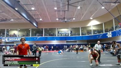 149 lbs Champ. Round 1 - Caleb Campbell, Unattached-HS vs Joshua Kang, University Of Georgia