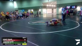 170 lbs Round 2 (6 Team) - Christian Burd, Nauman Blue vs Wyatt Tramp, Nebraska Hangin` Loose