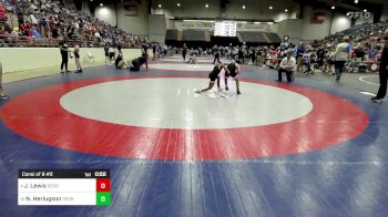 84 lbs Consi Of 8 #2 - Jasiah Lewis, Georgia vs Nathan Herlugson, Georgia