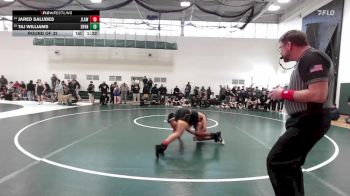 126 lbs Round Of 32 - Jared Saludes, Jonathan Law vs Taj Williams, East Haven