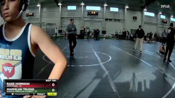 88 lbs Round 2 - Raige Morrison, Unattached vs Maximilian Truong, Scanlan Wrestling Academy