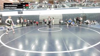 120 lbs Round 4 - Carson Peebles, Cougar Club Wrestling vs Ross McPherson, Bear Lake Wrestling Club