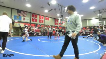 100 lbs Rr Rnd 5 - Madison Brewer, Tulsa Hale vs Raylee Cox, Wilburton Schools